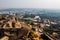 View of Hyderabad cityscape from Golkonda fort walls.