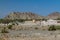 View of Ibra town with watchtowers on hills, Om