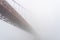 View of the iconic Golden Gate Bridge in the fog, San Francisco