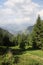 The view from Imbachhorn mountain, Austria