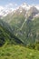 The view from Imbachhorn mountain, Austria