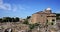 View of Imperial Forum in Rome, Italy