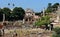 View of Imperial Forum in Rome, Italy