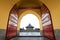 View of the Imperial Vault of Heaven at the Temple of Heaven complex, Beijing