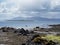 View of Inchmarnock Island and Arran from the Isle of Bute, Scotland