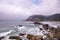 View of Indian Beach, Ecola state park Oregon