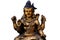 View of Indian Hindu God Shiva idol in meditating and blessing pose