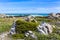 View at the Indian Ocean from the Southernmost Tip of Africa, Cape Agulhas, South Africa