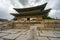 The view of the Injeongjeon Hall at Changdeokgung Palace in Seoul, South Korea