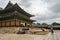 The view of the Injeongjeon Hall at Changdeokgung Palace in Seoul, South Korea