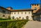 view of an inner courtyard of the castelvecchi in the italian city verona...IMAGE