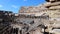 View Inside the Roman Colosseum in Rome