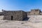 A view inside the walls of an old desert fort at Azraq, Jordan