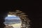 View from the interior of a cliff dwelling, AZ