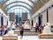 View of the interior of the Musee Orsay, Paris, France