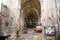 A view of the interior and nave of Crowland Abbey, Lincolnshire, United Kingdom - 27th April 2013