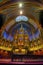 A view of the interior of Notre Dame Cathedral in Montreal