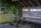 View of the Interior of an Old Appalachian Trail Shelter