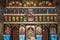 View at the Interior of Wooden church of St.Nicholas from Mikulasova - Slovakia