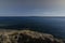 View of the Ionian Sea from Kefalonia to Zakynthos