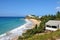 View of the island Antigua