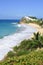 View of the island Antigua