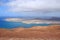 View of the island La Graciosa. Lanzarote, Canary Islands.