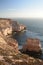 View of Island Rock. Coastal cliffs. Kalbarri National Park. Western Australia. Australia