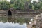 View of the island temple Preah Neak Poan at Angkor