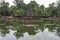 View of the island temple Preah Neak Poan at Angkor