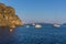 A view from the island of Thirasia, Santorini