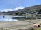 A view of the Isle of Arran in Scotland on a sunny day