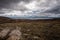 View of Isle of Skye from Bealach n Ba in Scotland