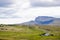 View of the Isle of Skye,  known for its rugged landscapes, picturesque fishing villages and medieval castles