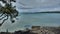 View of Islington bay from the Coastal track on Rangitoto island