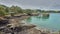 View of Islington bay from the Coastal track on Rangitoto island