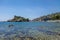 View of Isola Bella island and beach - Taormina, Sicily, Italy