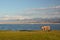 View of Issyk-Kul lake. Kyrgyzstan