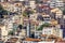 View of Istanbul from the height of the Galata Tower. The architecture of the historic old part of Istanbul