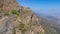 view of Jabal Samhan with majestic mountain range