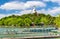 View of Jade Island with White Pagoda in Beihai Park - Beijing