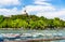 View of Jade Island with White Pagoda in Beihai Park - Beijing