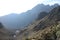View from Jahnaci stit peak to Zelene pleso tarn in Zelene pleso valley in High Tatras