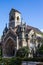 View of Jaki Chapel in Vaidahunyad Castle in Budapest. Hungary