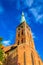 View of Jakobikirche, St. Jakobi Church in Lubeck, Germany