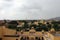 The view of Jantar Mantar, the ancient observatory, as seen from