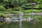 View of a japanese garden