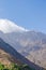 View on Jebel Toubkal in the High Atlas Mountains, highest peak in North Africa and Arab World, Morocco