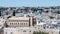 View of Jerusalem from the Corner tower of the Evangelical Lutheran Church of the Redeemer in the old city of Jerusalem, Israel.