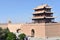 View of the Jiayuguan Fort, China